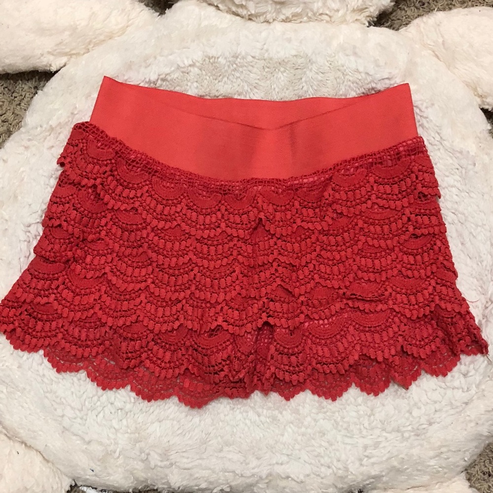 Wet Seal Orange Shorts